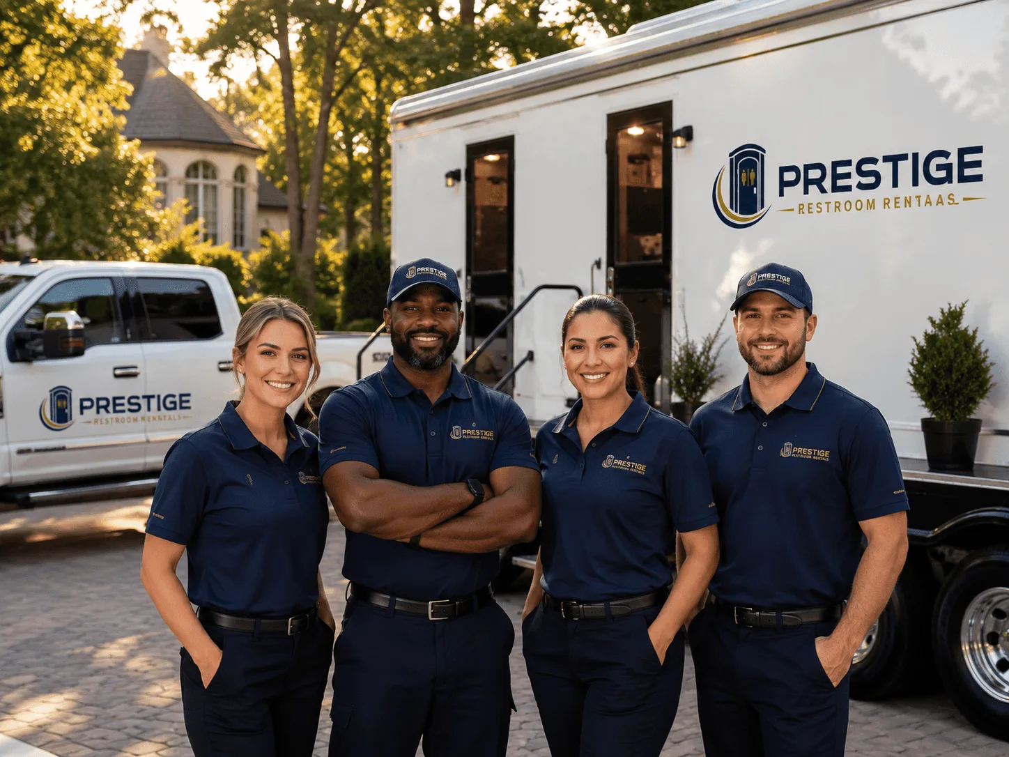 Trusted Luxury Portable Restrooms company in Flensburg, MN